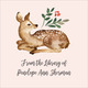 Spring Fawn Square Gift Stickers Image 3 of 4